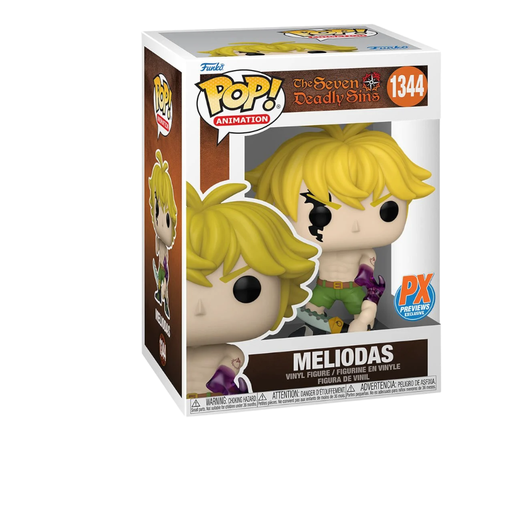 Seven Deadly Sins - Demon Mode Meliodas with Lostvayne (PX Previews Exclusive) Funko Vinyl Figure Funko Toy Store